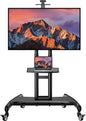 perlesmith rolling tv stand for 32-85 inch flat/curved, main product view