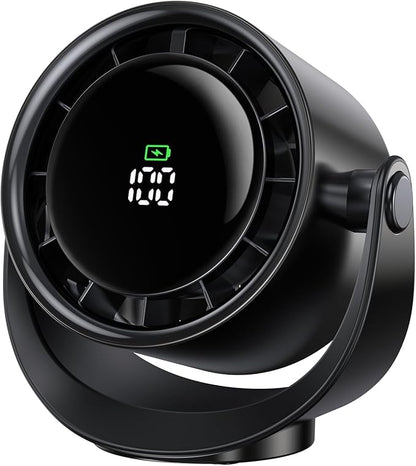 MORECORE Desk Fans for Bedroom, Strong Airflow Turbo Quiet Small USB Fan by MORECORE-AlwaysBeWithYou