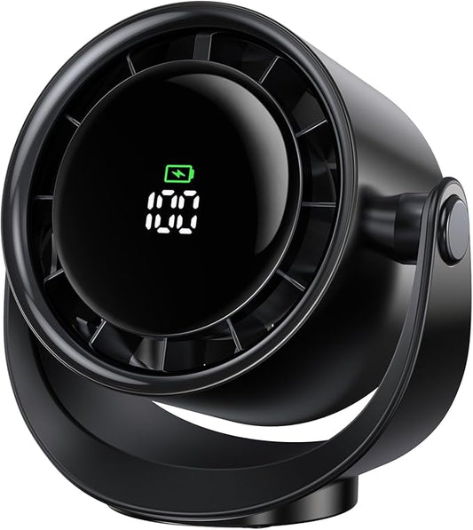 MORECORE Desk Fans for Bedroom, Strong Airflow Turbo Quiet Small USB Fan by MORECORE-AlwaysBeWithYou