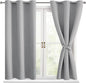 Hiasan Short Blackout Curtains for Bedroom by Hiasan