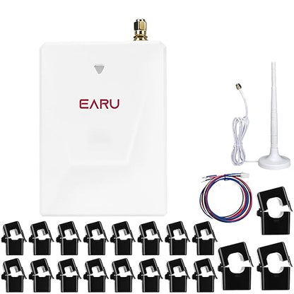 Smart Home Energy Monitor with 16 50A and 3-200A Circuit Level Sensors by EARUMZDQ