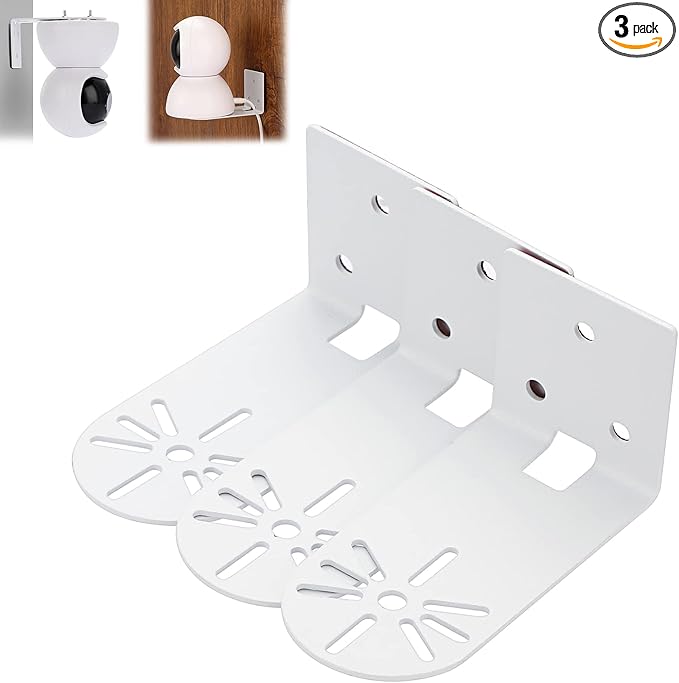 Sumnacon 3PCS Wall Mount Camera Shelf- Metal Small Wall Shelf by Sumnacon
