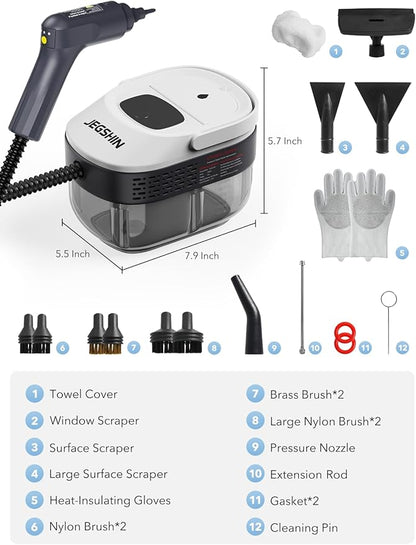 Steam Cleaner 3-Level Adjustable Steamer - Image 6