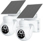 blurams 2K Solar Outdoor Camera Wireless, 360° PTZ Security Cameras Wireless by Blurams