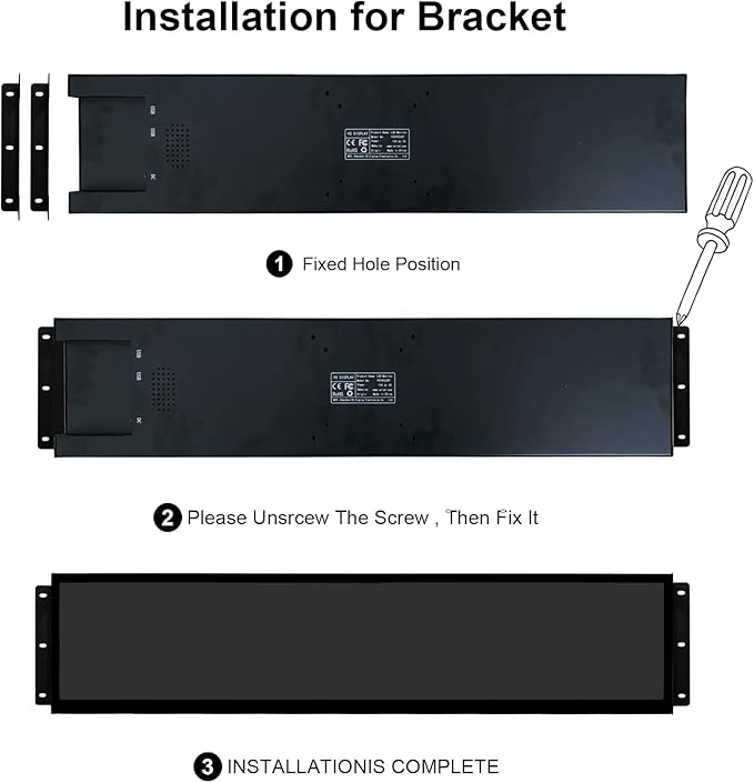 VSDISPLAY 24 Inch Ultra Digital Signage 1920x360 Resolution IPS Display - Image 7