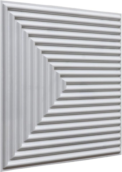 From Plain To Beautiful In Hours 9004 Depth Tier PVC 12 in x 12 in Peel and - Image 2