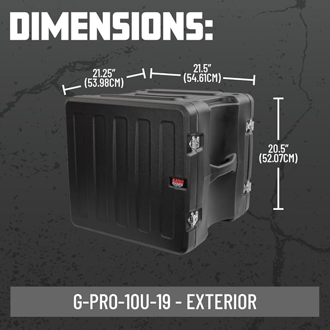 Gator Cases Pro Series 10U Rack Case - Image 7