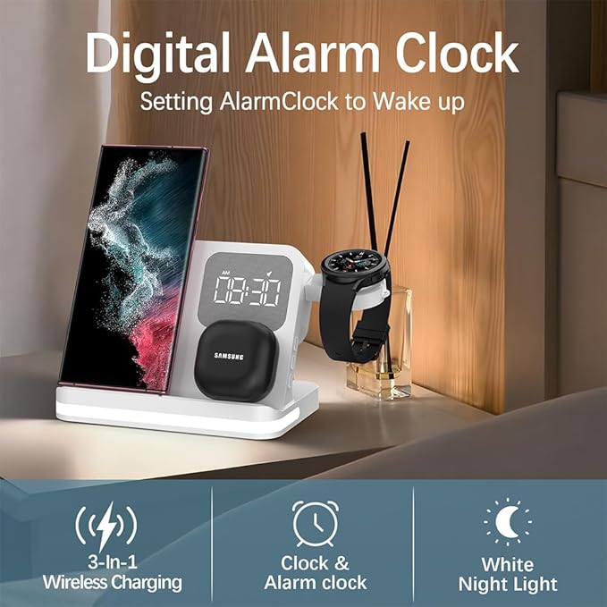 AYI 4in1 Multi Functional Wireless Charging Station - Image 3