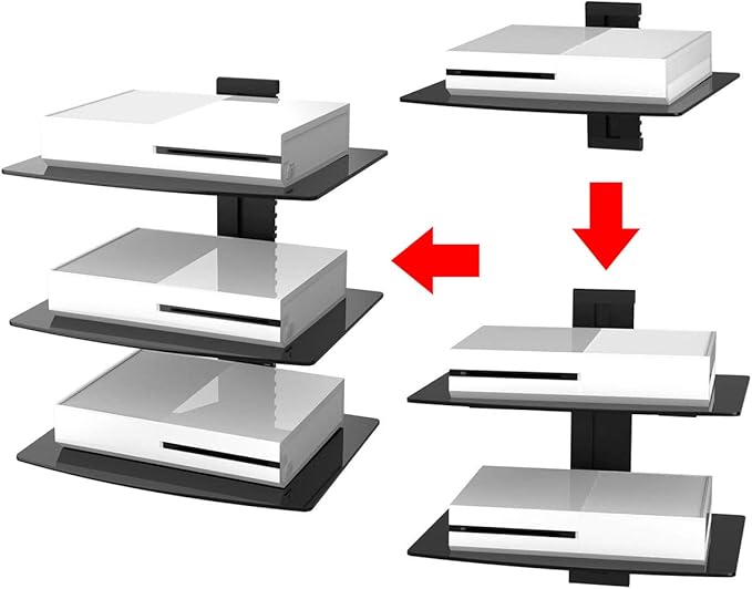 suptek 3 Floating Shelf Wall Bracket - Image 4