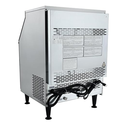 27" Wide Air Cooled Undercounter Ice Maker | Commercial Ice Machine - Image 3