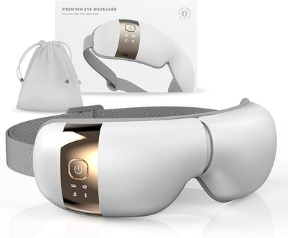 HubiCare Eye Massager with Heat, and Music Helps Relieve Strain, Dark Circles by HuBDIC