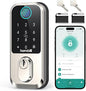 Hornbill WiFi Smart Lock Deadbolt, Keyless Entry Front Door Lock, Fingerprint by hornbill