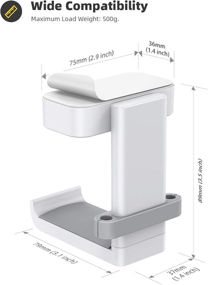 Lamicall Headphone Stand, Sticky Headset Hanger - Image 5