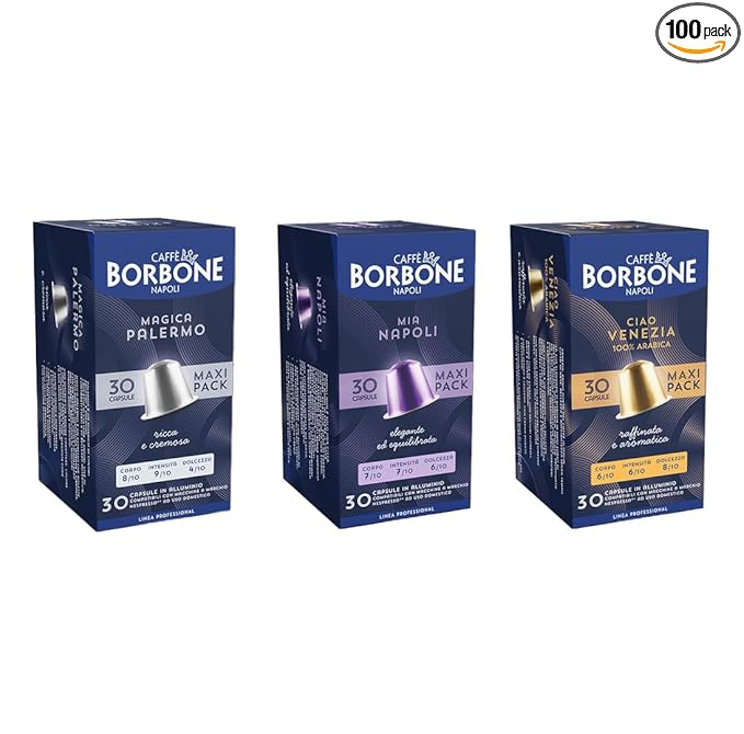 Caffè Borbone Variety Pack Aluminum Capsules Compatible by Caff%C3%A8BorboneAmerica