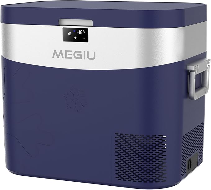 Car Refrigerator Portable Car Fridge 12V Refrigerator 23 Quart Freezer by Megiu