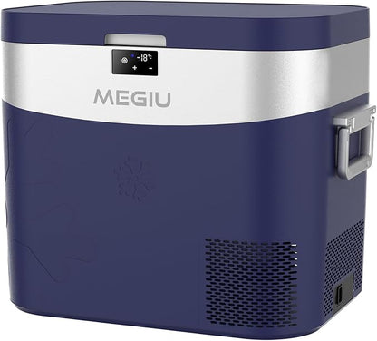 Car Refrigerator Portable Car Fridge 12V Refrigerator 23 Quart Freezer by Megiu