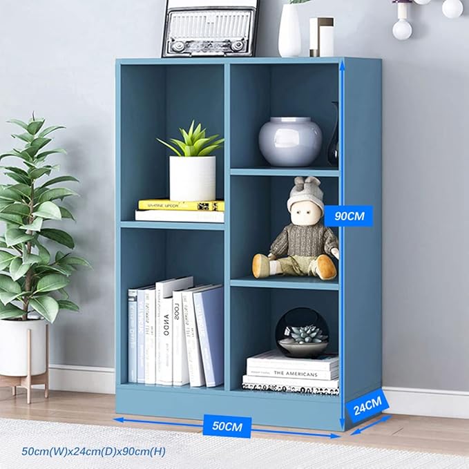 IOTXY Open Shelf Low Bookcase - Image 2