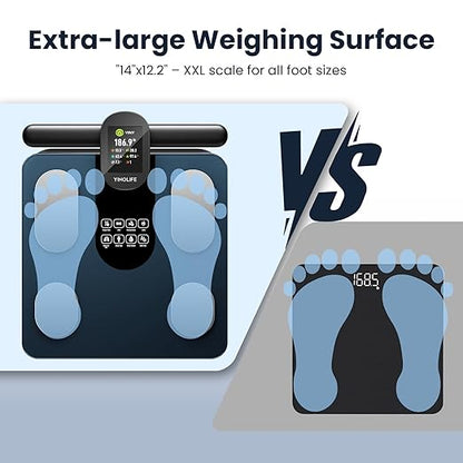 YINOLIFE Scale for Body Weight, 8 Electrode Smart Bathroom Scale - Image 7