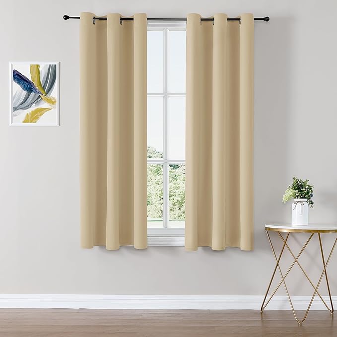 ChrisDowa Blackout Curtains 45 inches Long by ChrisDowa