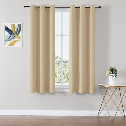 ChrisDowa Small Window Curtains 50 inches Long by ChrisDowa