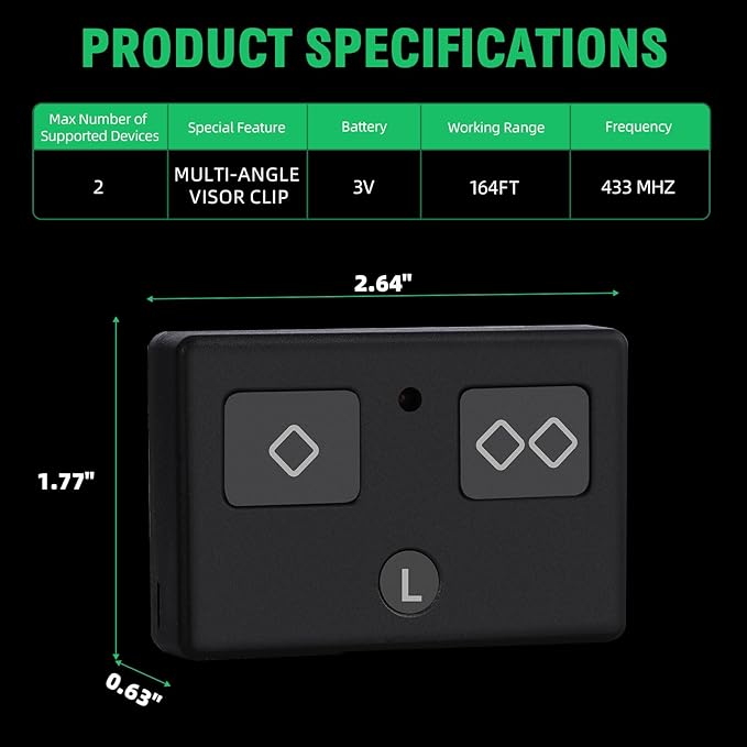 3-Button Remote Transmitter Replace - Image 7