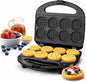 OSTBA Mini Waffle Maker: 750W Powerful Heating, Cooks 8 Waffles at Once by OSTBA