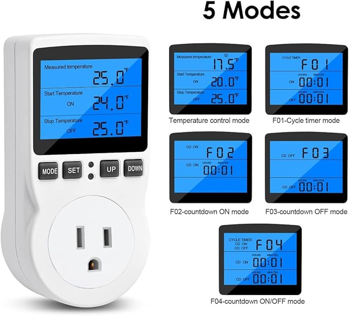 Diymore Digital Thermostat Controller - Image 6
