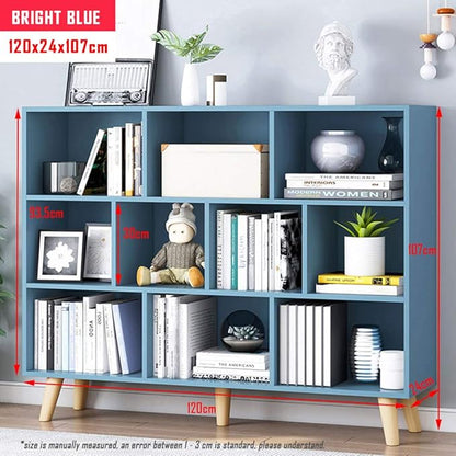 IOTXY Wooden Open Shelf Bookcase - Image 2
