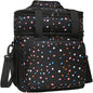 Expandable Insulated Lunch Box, Double Deck Lightweight Large Lunch Bag Tote by GLENKEY