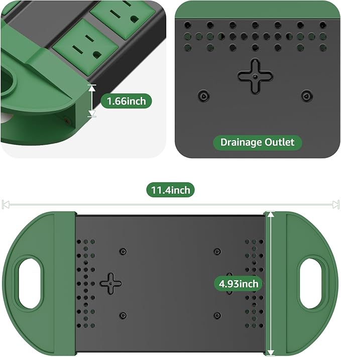 CCCEI Outdoor Power Strip Weatherproof - Image 7