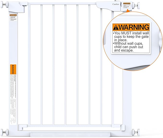 Cumbor 2 Pack 29.7-54.2" Baby Gate - Image 9