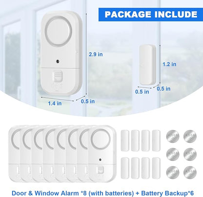 ANKOSHUN Door Window Alarm Sensors - Image 2