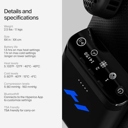 Hyperice X 2 Knee Advanced Heat and Cold Contrast Therapy - Image 5