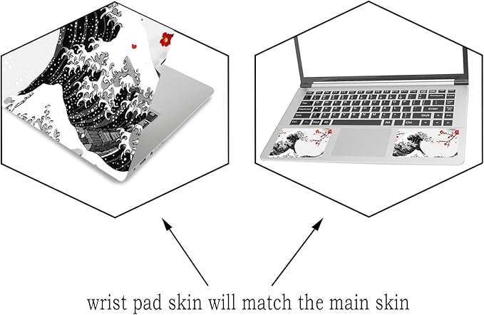 Laptop Skin Sticker Decal, Waterproof Removable - Image 2