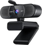 EMEET C960 2K Webcam with Microphone, 2K QHD, 2 Noise-Reduction Mics, TOF by EMEET