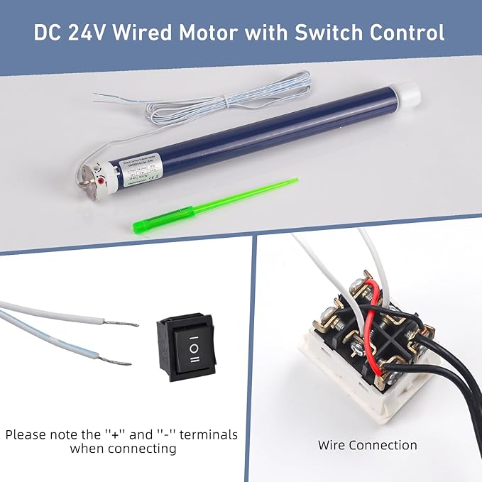 DM25DS 24V RV Electric Roller Shade Motor | Compatible - Image 4