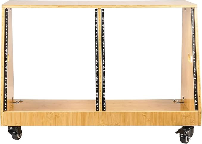 Sound Town DIY 2 x 12U Slanted Studio Rack - Image 2