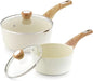 SENSARTE 2.0 & 3.0 Quart Ceramic Sauce Pan Sets by SENSARTE