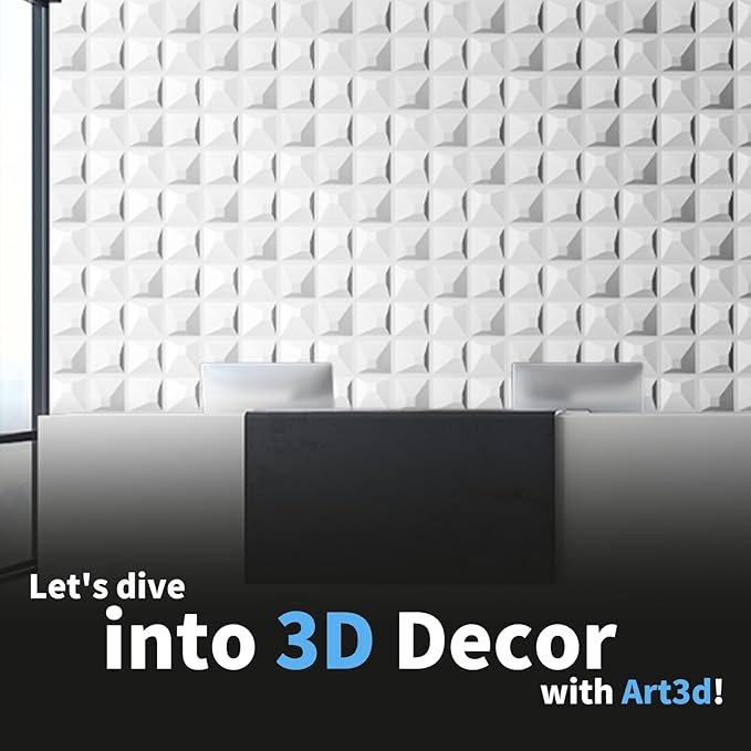 Art3d Decorative 3D Wall Panel, 32 Sq.FT PVC Interior Wall Decor - Image 7