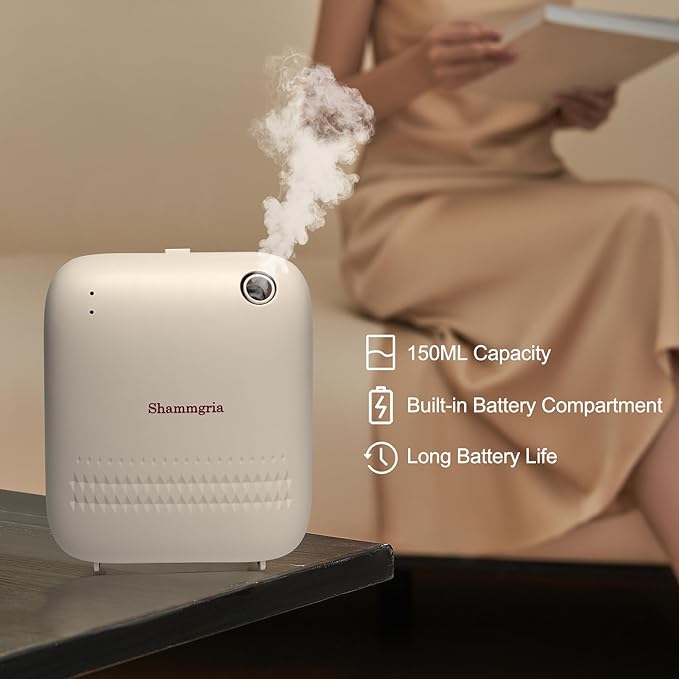 Battery-Powered Air Freshener Waterless Essential Oil Diffuser – 150mL Capacity - Image 4