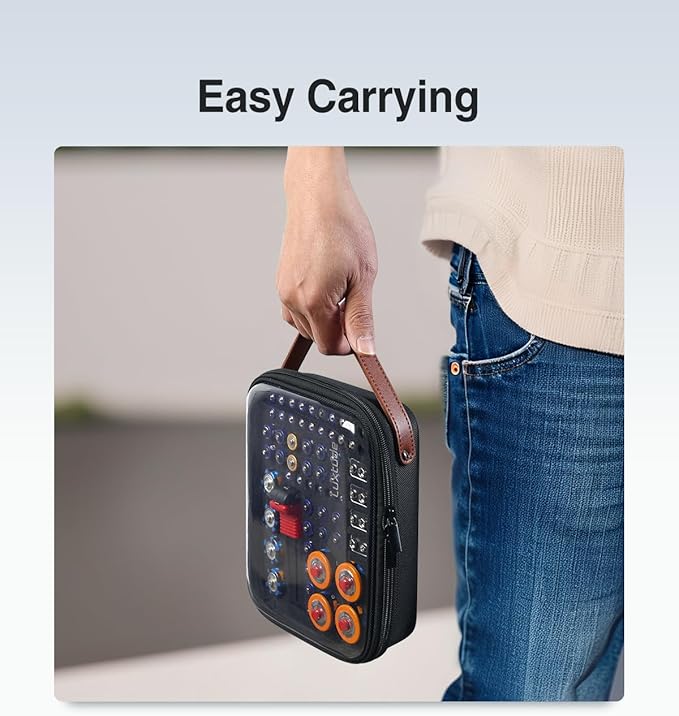 Luxtude Battery Organizer Storage Case - Image 7