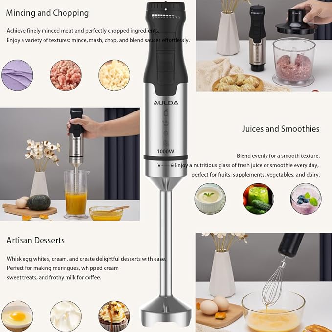 1000W 5-in-1 Immersion Hand Blender - Image 2