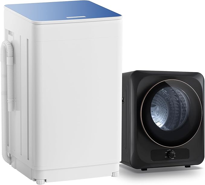 Auertech Portable Washer and Dryer Combo Set, 18 lbs Fully Automatic Washing by Auertech