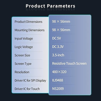 BIGTREETECH TFT35 SPI V2.1 Graphic Smart Display Compatible BTT Manta - Image 7