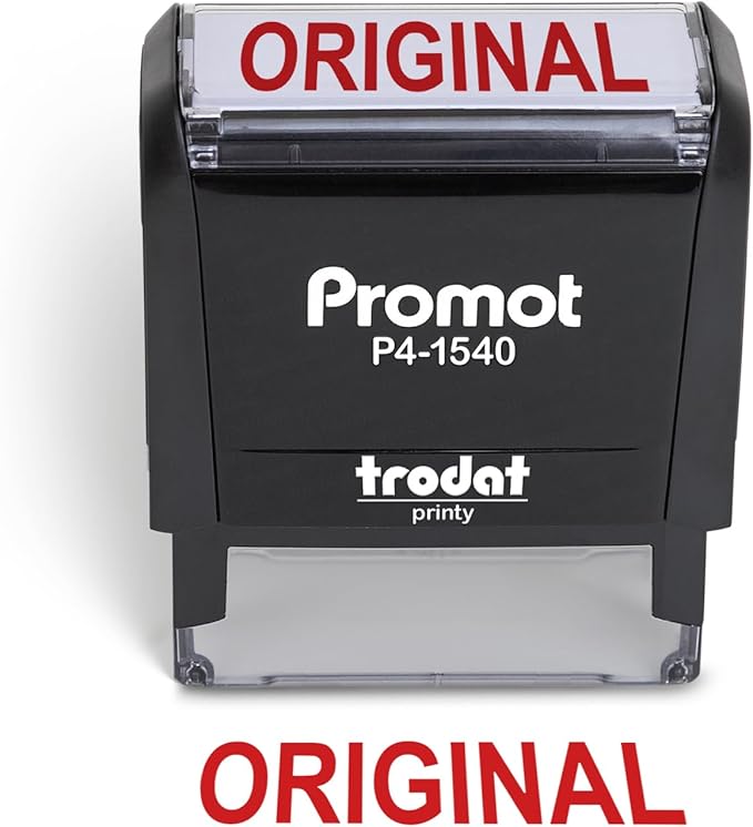 Promot Original Self Inking Rubber Stamp by PROMOT
