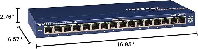 NETGEAR 16-Port Gigabit Ethernet Unmanaged Switch - Image 6