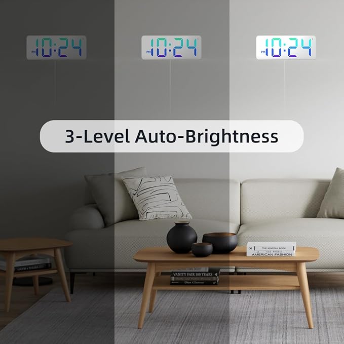 XUANZIT LED Digital Wall Clock - Image 5