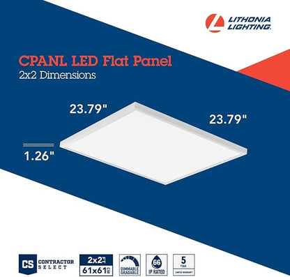 Lithonia Lighting CPANL 2x2 LED Flat Panel Light, 2 ft. x 2 ft. LED Light Panel - Image 5