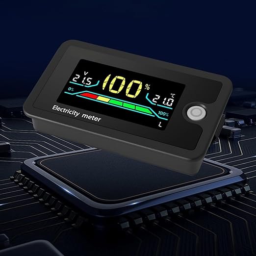 8-100V Battery Monitors Digital Capacity Tester Car Charging Levels Indicators - Image 2