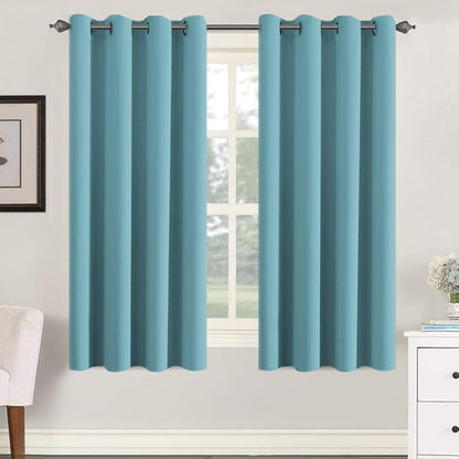 H.VERSAILTEX Blackout Aqua Curtains by HVERSAILTEX